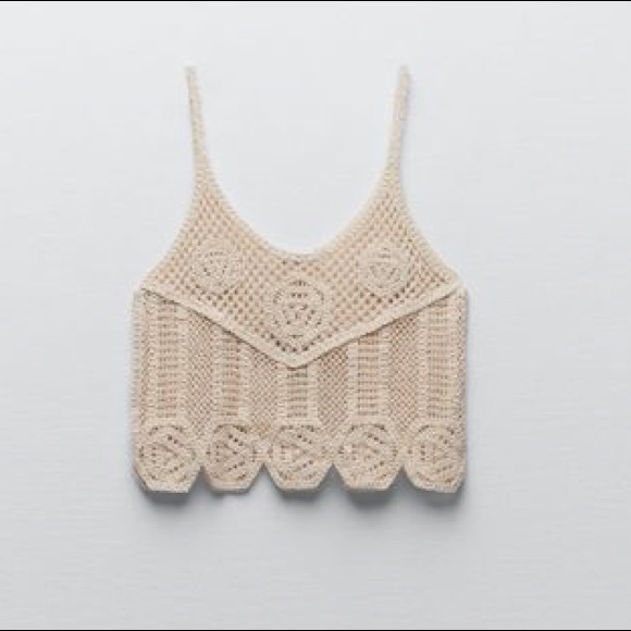 Zara Crochet Top - Picture 3 of 5